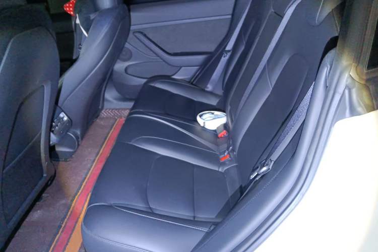 Used Tesla Model 3 2021 Standard Range Rear-Wheel Drive Upgraded Version 3D6 Left Rear Seat