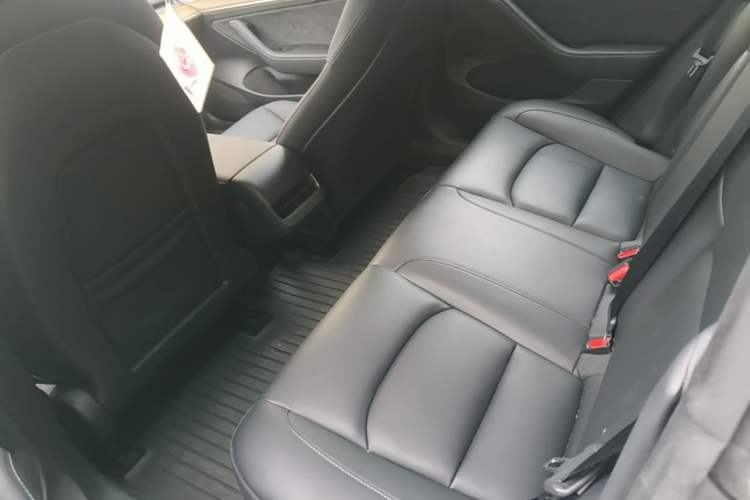 Used Tesla Model 3 2021 Revised Version Standard Range Rear-Wheel Drive Upgraded Edition 3D1 Left Rear Seat