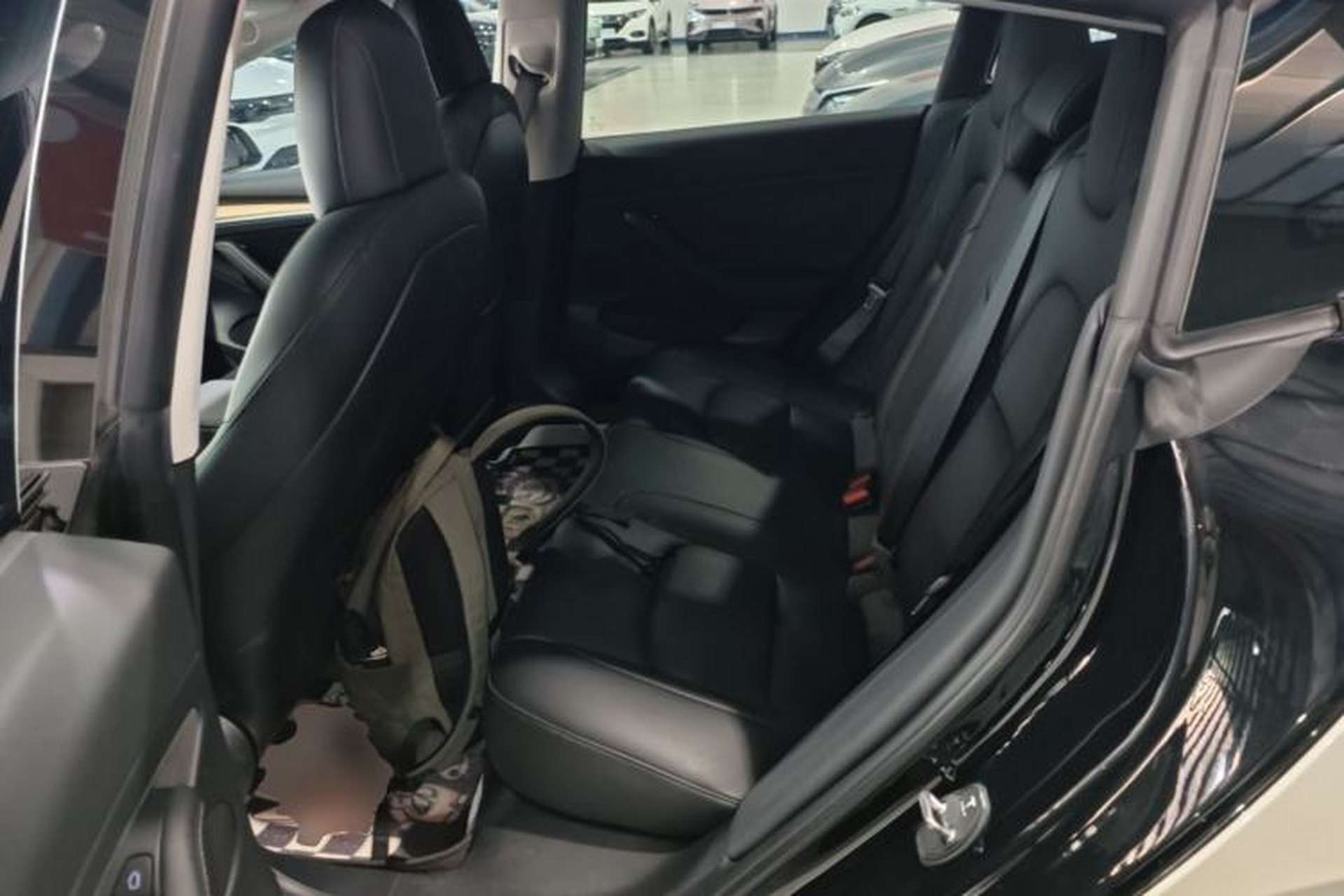 Used Tesla Model 3 2021 Standard Range Rear-Wheel Drive Upgraded Version 3D6 Left Rear Seat