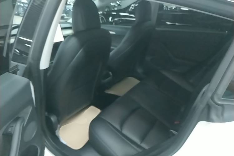 Used Tesla Model 3 2021 Revised Version Standard Range Rear-Wheel Drive Upgraded Edition 3D1 Left Rear Seat