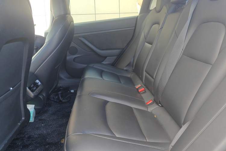 Used Tesla Model 3 2021 Revised Version Standard Range Rear-Wheel Drive Upgraded Edition 3D1 Left Rear Seat