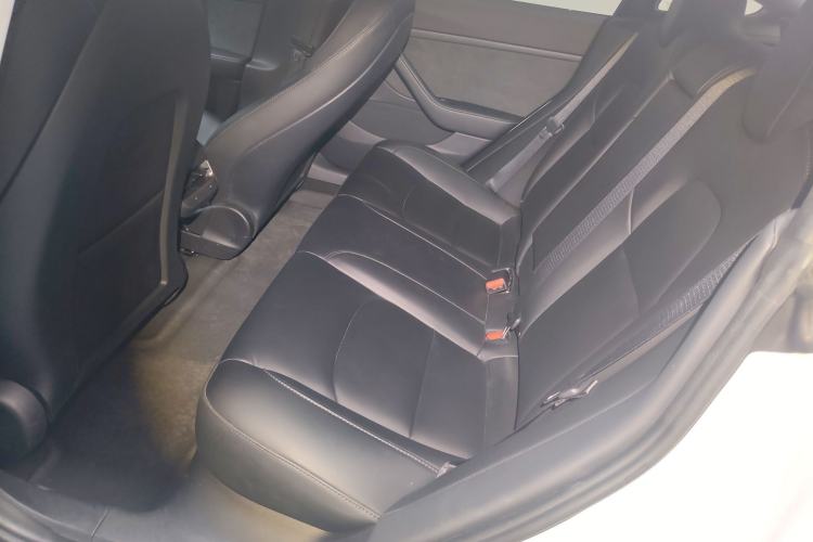 Used Tesla Model 3 2021 Revised Version II – Performance High-Performance All-Wheel-Drive Edition Left Rear Seat