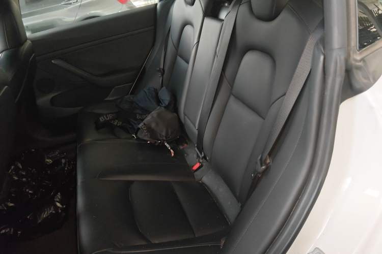 Used Tesla Model 3 2021 Standard Range Rear-Drive Upgraded Version Left Rear Seat