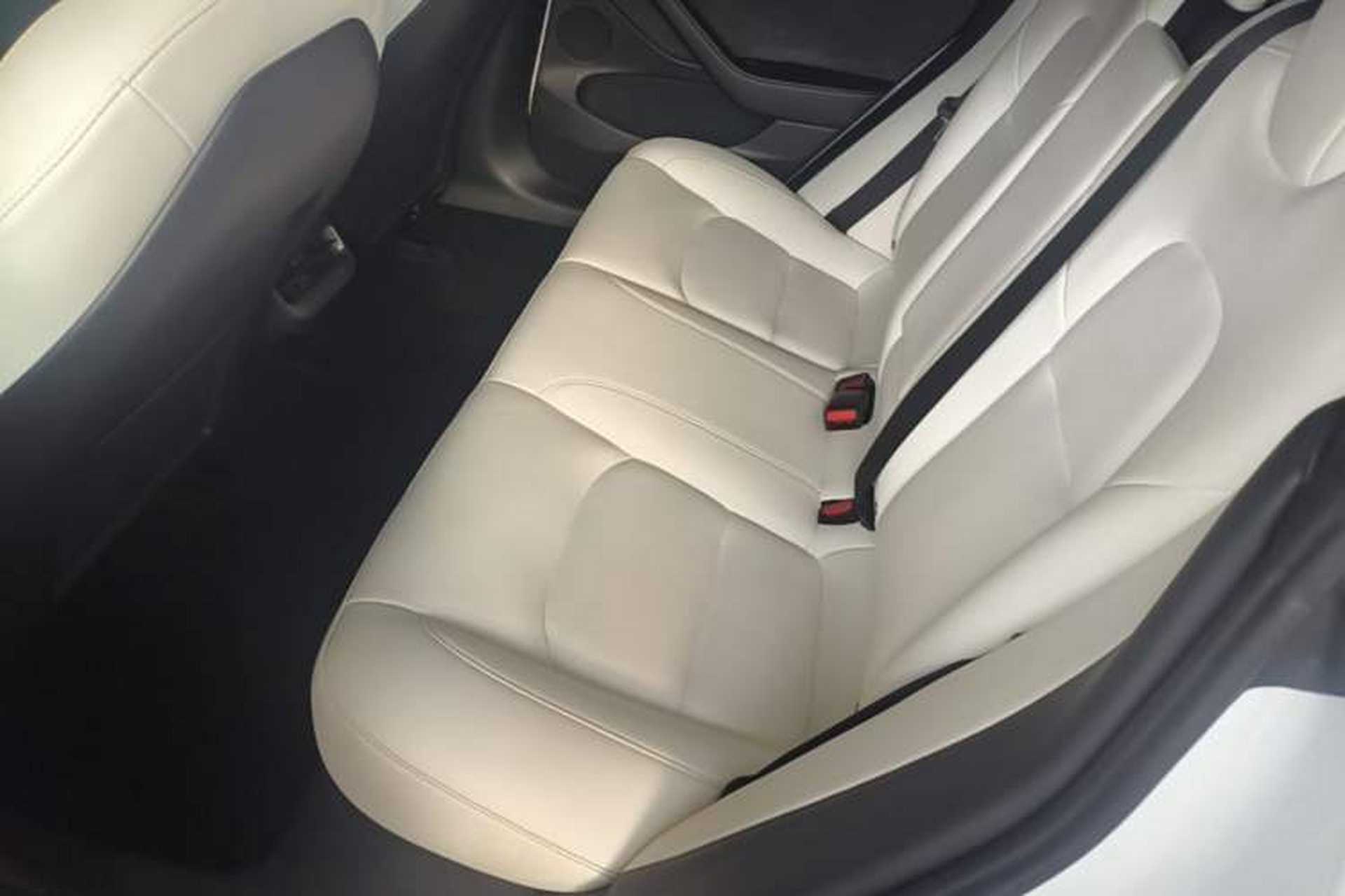 Used Tesla Model 3 2021 Standard Range Rear-Wheel Drive Upgraded Version 3D6 Left Rear Seat