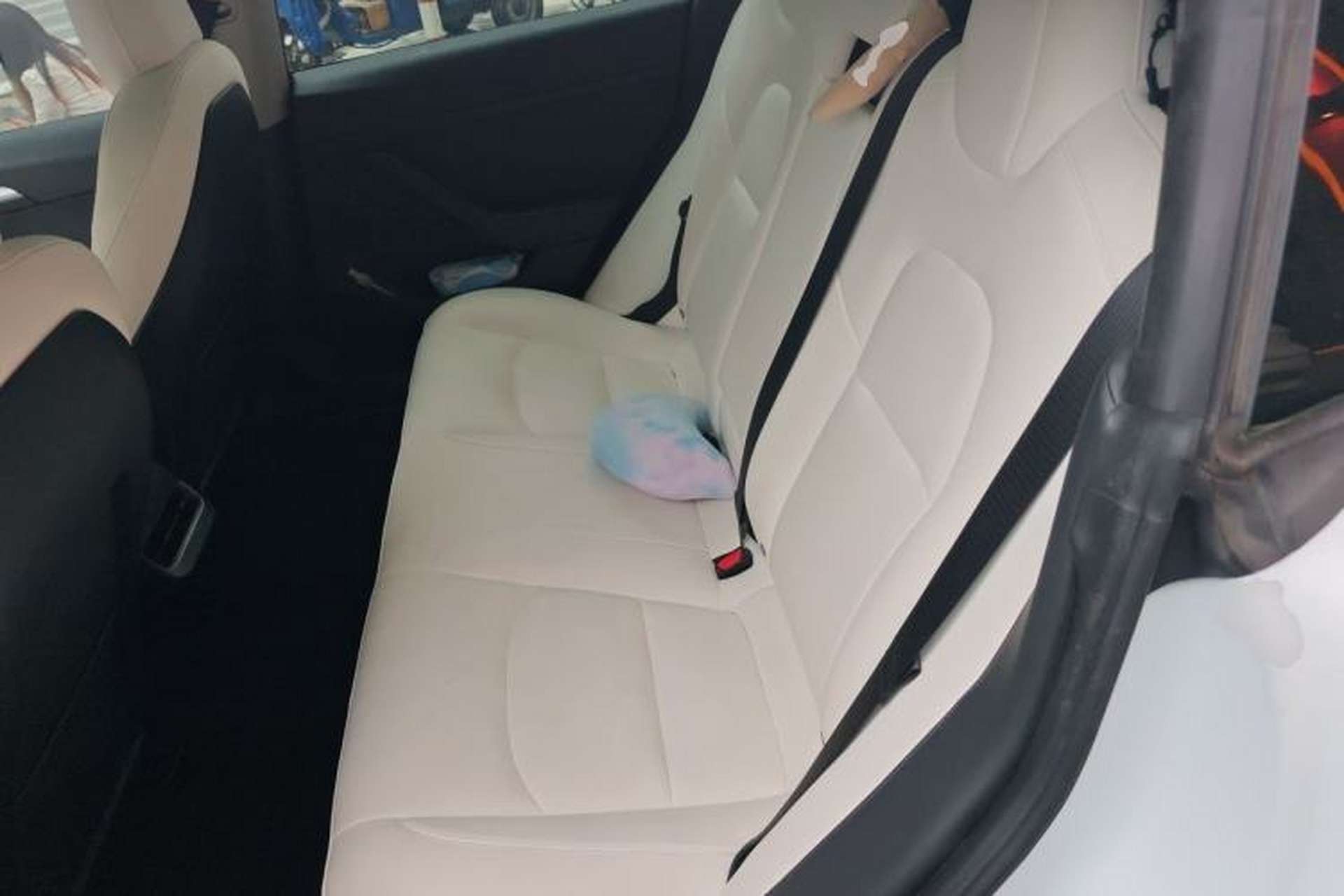 Used Tesla Model 3 2021 Revised Version Standard Range Rear-Wheel Drive Upgraded Edition 3D1 Left Rear Seat
