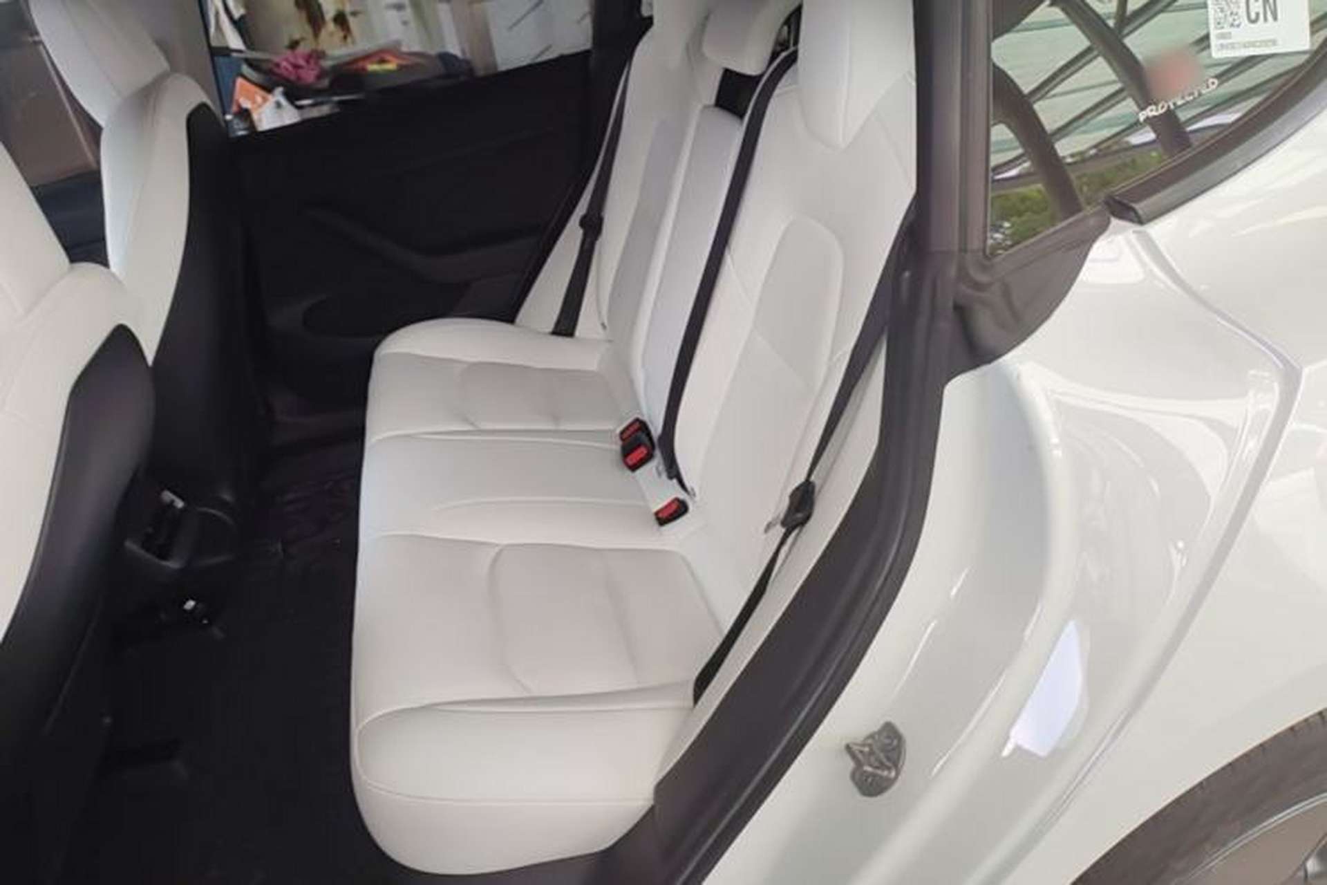 Used Tesla Model 3 2021 Standard Range Rear-Drive Upgraded Version Left Rear Seat