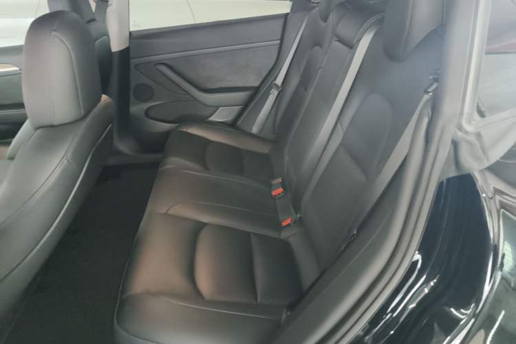 Used Tesla Model 3 2021 Standard Range Rear-Wheel Drive Upgraded Version 3D6 Left Rear Seat