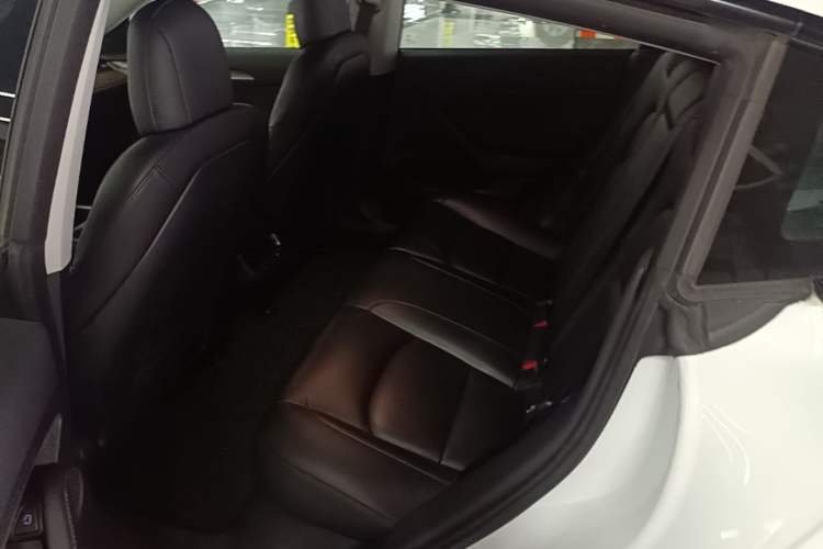 Used Tesla Model 3 2021 Revised Version Standard Range Rear-Wheel Drive Upgraded Edition 3D1 Left Rear Seat