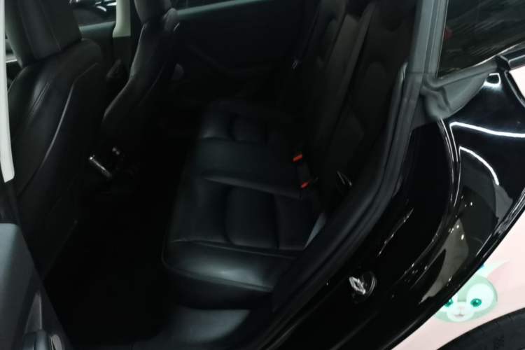 Used Tesla Model 3 2021 Revised Version Standard Range Rear-Wheel Drive Upgraded Edition 3D1 Left Rear Seat