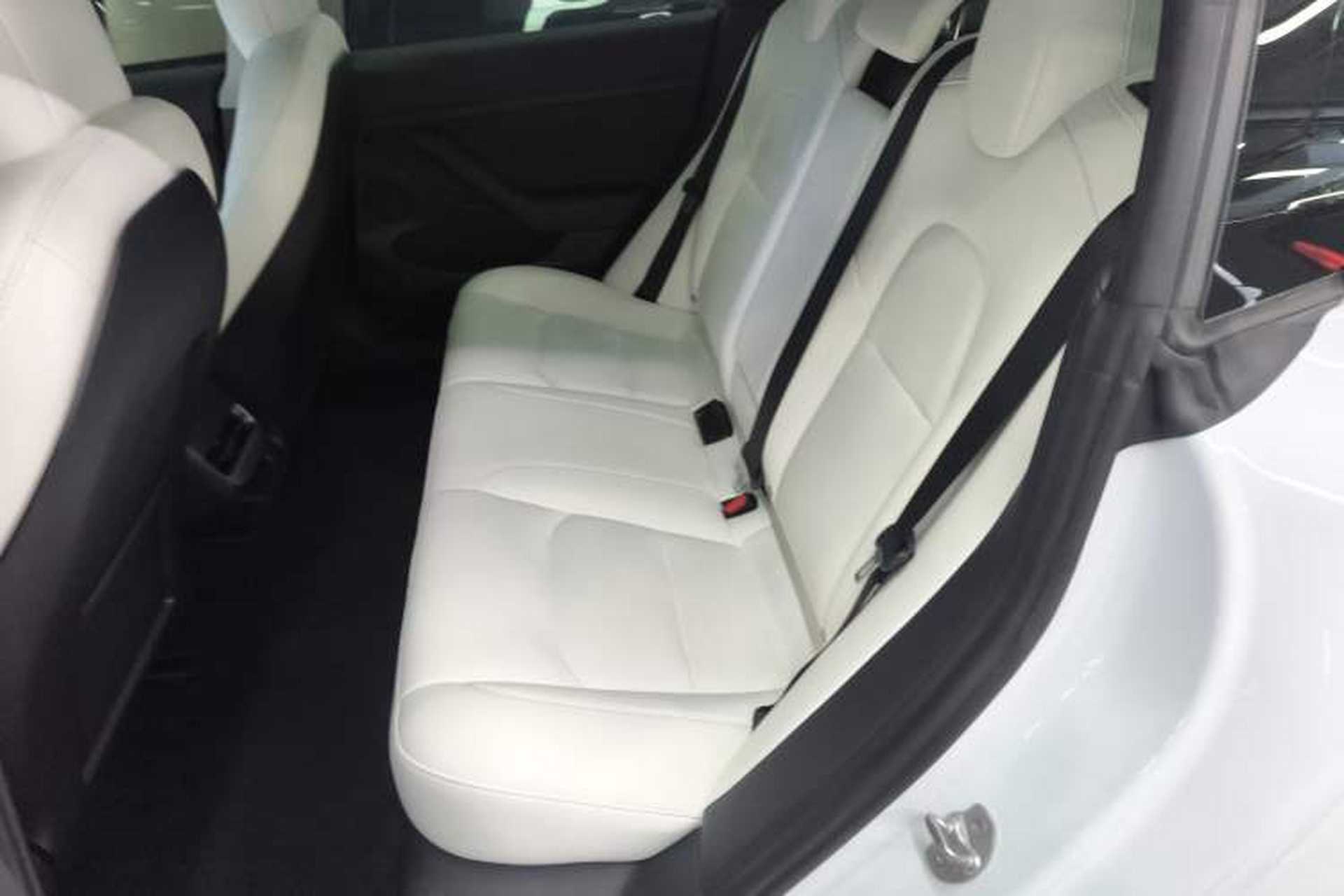 Used Tesla Model 3 2021 Standard Range Rear-Drive Upgraded Version Left Rear Seat
