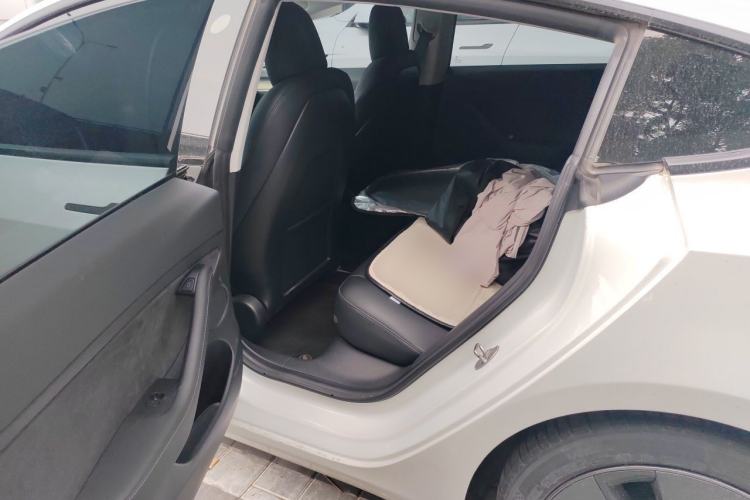 Used Tesla Model 3 2021 Standard Range Rear-Drive Upgraded Version Left Rear Seat