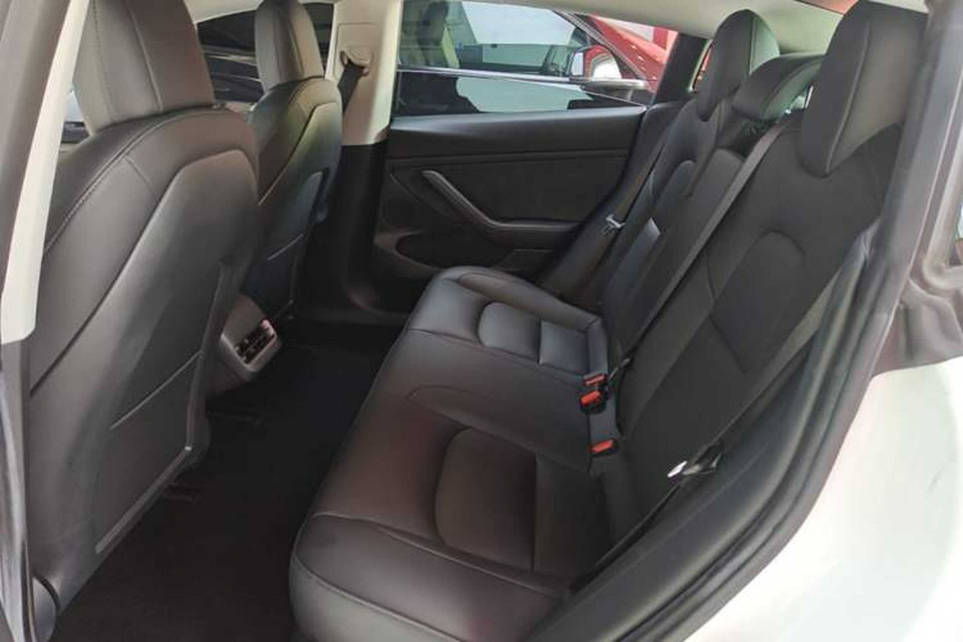 Used Tesla Model 3 2021 Revised Version Standard Range Rear-Wheel Drive Upgraded Edition 3D1 Left Rear Seat
