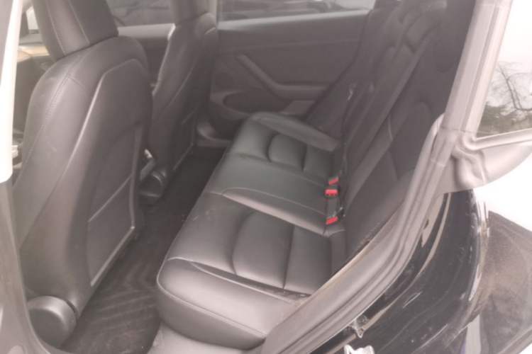 Used Tesla Model 3 2021 Revised Version Standard Range Rear-Wheel Drive Upgraded Edition 3D1 Left Rear Seat