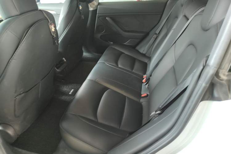 Used Tesla Model 3 2021 Revised Version Standard Range Rear-Wheel Drive Upgraded Edition 3D1 Left Rear Seat