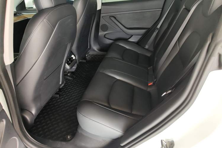 Used Tesla Model 3 2021 Standard Range Rear-Wheel Drive Upgraded Version 3D6 Left Rear Seat