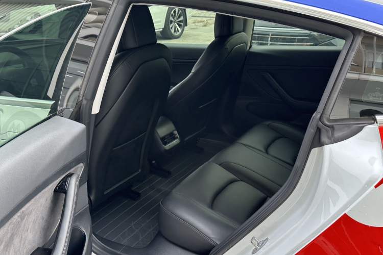 Used Tesla Model 3 2021 Standard Range Rear-Drive Upgraded Version Left Rear Seat