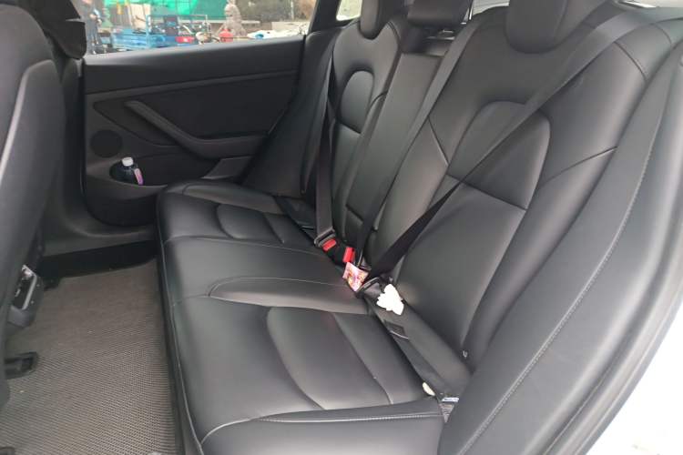 Used Tesla Model 3 2021 Standard Range Rear-Wheel Drive Upgraded Version 3D6 Left Rear Seat
