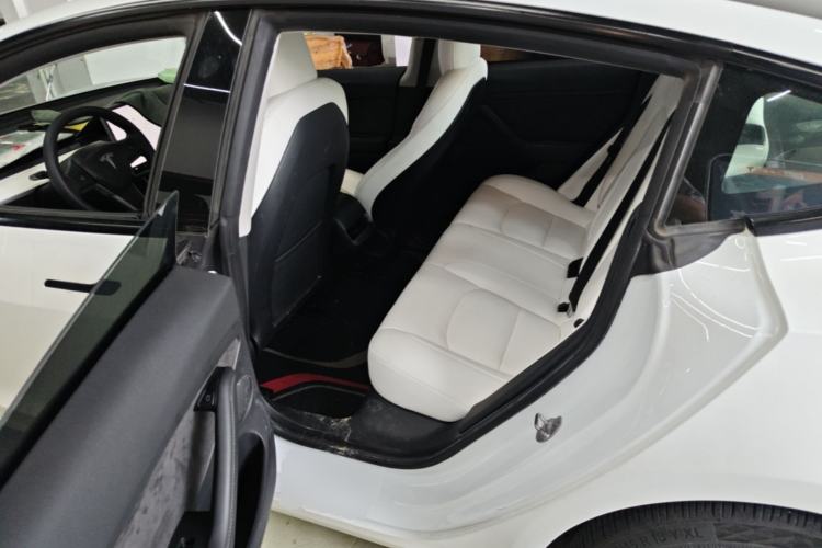 Used Tesla Model 3 2021 Standard Range Rear-Wheel Drive Upgraded Version 3D6 Left Rear Seat