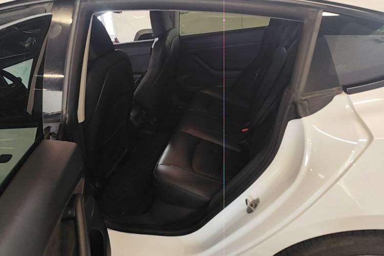 Used Tesla Model 3 2021 Standard Range Rear-Drive Upgraded Version Left Rear Seat