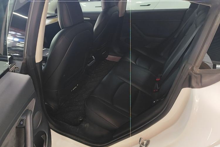Used Tesla Model 3 2021 Standard Range Rear-Wheel Drive Upgraded Version 3D6 Left Rear Seat