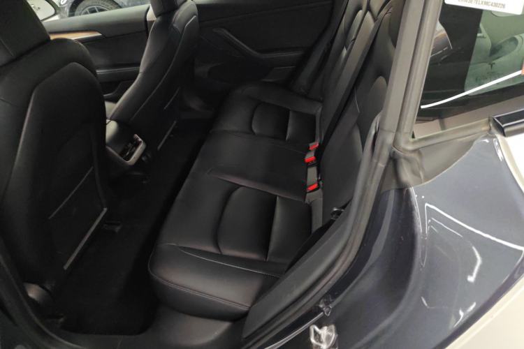 Used Tesla Model 3 2021 Revised Version II – Performance High-Performance All-Wheel-Drive Edition Left Rear Seat