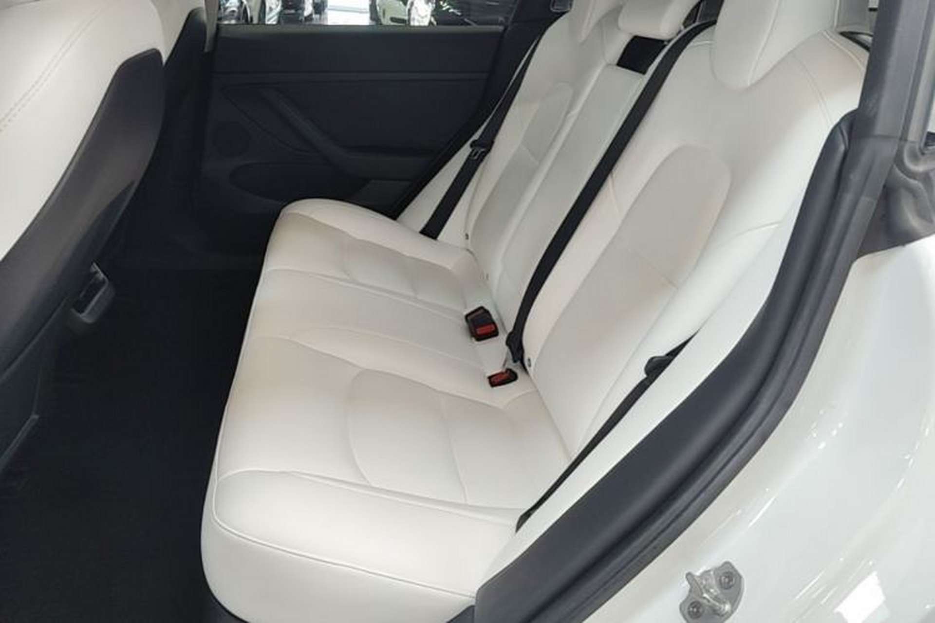 Used Tesla Model 3 2021 Revised Version Standard Range Rear-Wheel Drive Upgraded Edition 3D1 Left Rear Seat