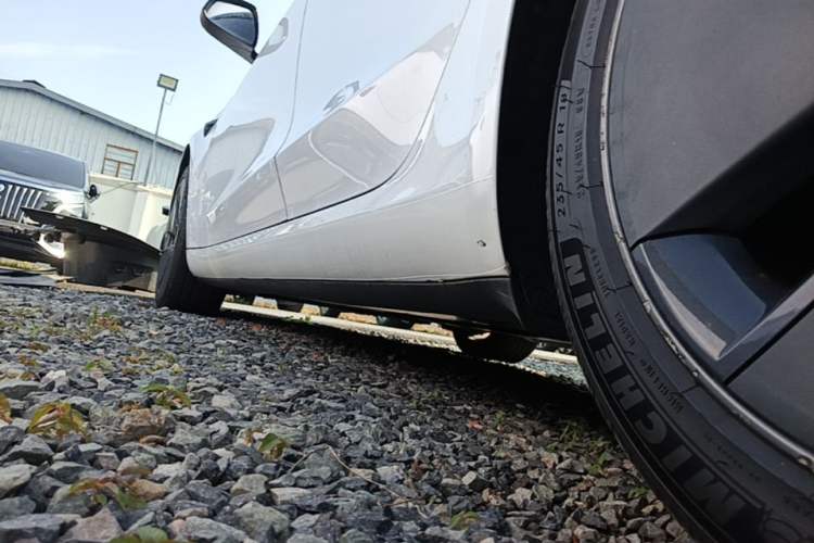 Used Tesla Model 3 2021 Revised Version Standard Range Rear-Wheel Drive Upgraded Edition 3D1 Left Side Sill