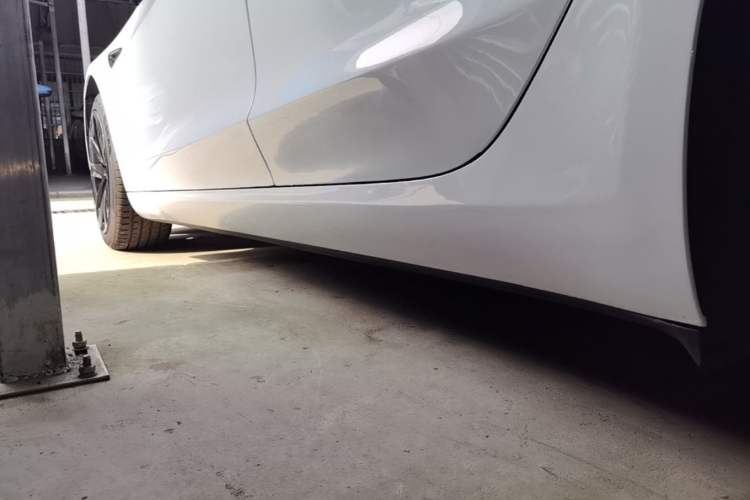 Used Tesla Model 3 2021 Revised Version Standard Range Rear-Wheel Drive Upgraded Edition 3D1 Left Side Sill