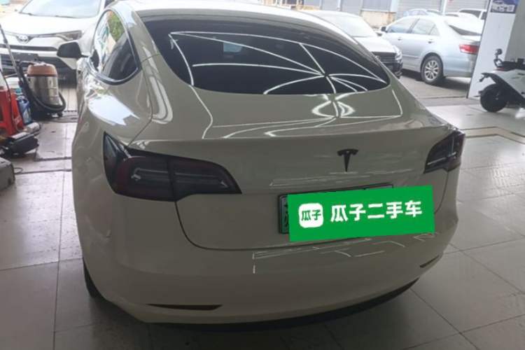 Used Tesla Model 3 2021 Standard Range Rear-Drive Upgraded Version Rear