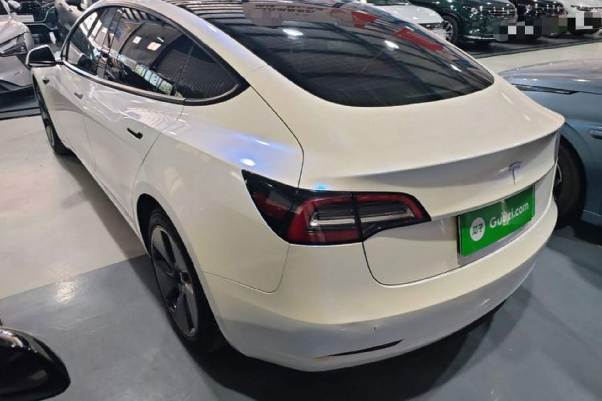 Used Tesla Model 3 2021 Standard Range Rear-Wheel Drive Upgraded Version 3D6 Rear Left 45 Deg