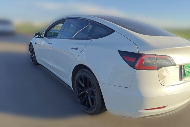 Used Tesla Model 3 2021 Revised Version Standard Range Rear-Wheel Drive Upgraded Edition 3D1 Rear Left 45 Deg