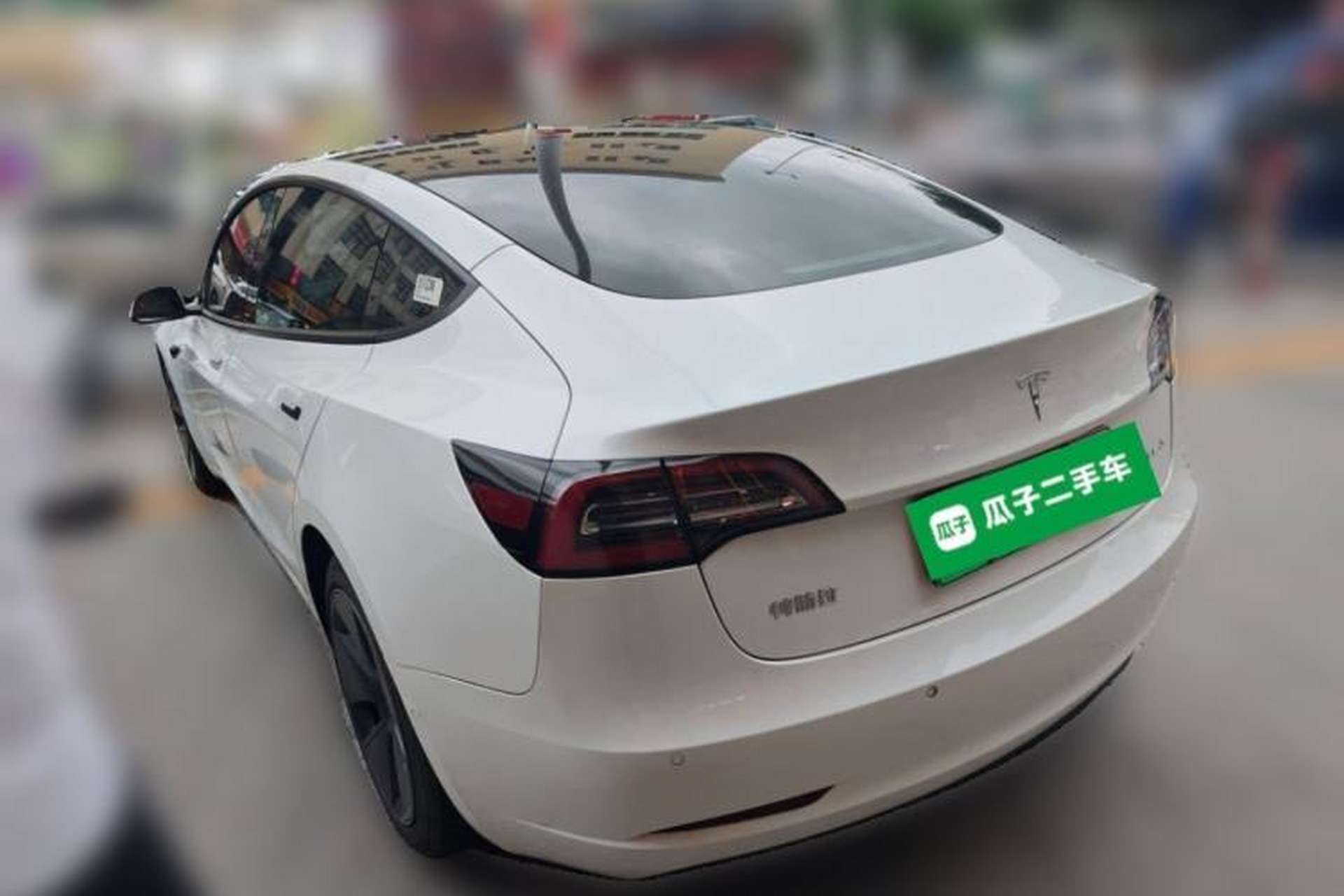 Used Tesla Model 3 2021 Revised Version Standard Range Rear-Wheel Drive Upgraded Edition 3D1 Rear Left 45 Deg