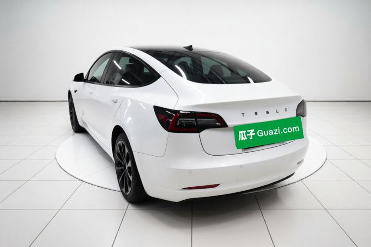 Used Tesla Model 3 2021 Standard Range Rear-Wheel Drive Upgraded Version 3D6 Rear Left 45 Deg