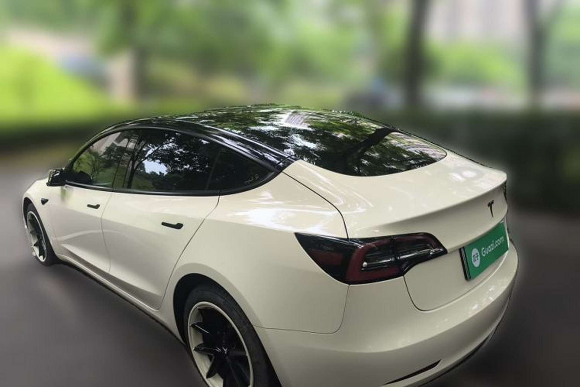 Used Tesla Model 3 2021 Revised Version Standard Range Rear-Wheel Drive Upgraded Edition 3D1 Rear Left 45 Deg