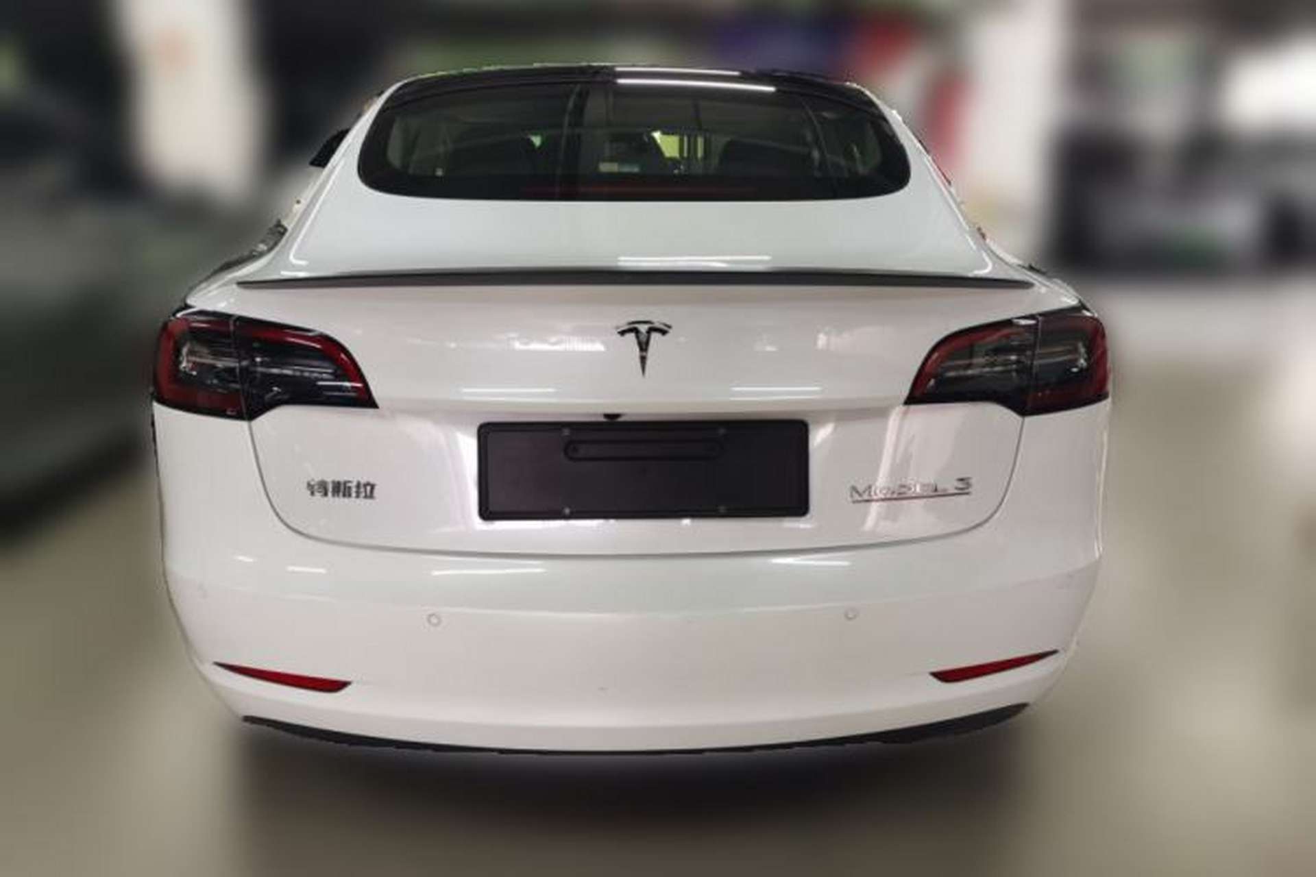 Used Tesla Model 3 2021 Performance High-Performance All-Wheel-Drive Version 3D6 Rear