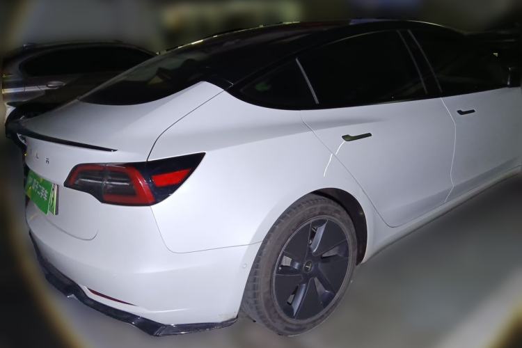 Used Tesla Model 3 2021 Standard Range Rear-Wheel Drive Upgraded Version 3D6 Rear Right 45 Deg
