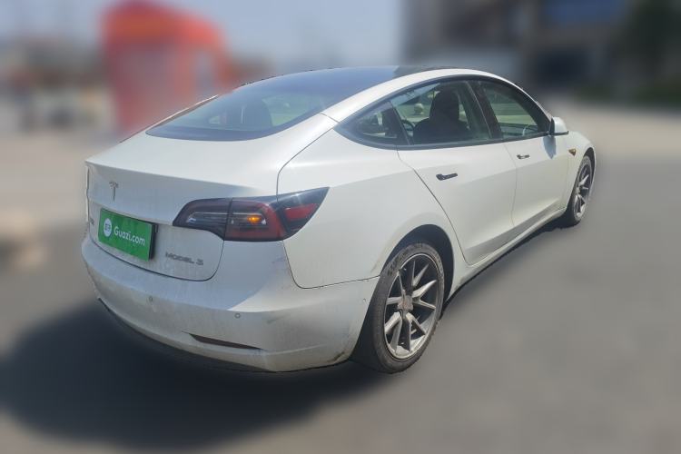 Used Tesla Model 3 2021 Revised Version Standard Range Rear-Wheel Drive Upgraded Edition 3D1 Rear Right 45 Deg
