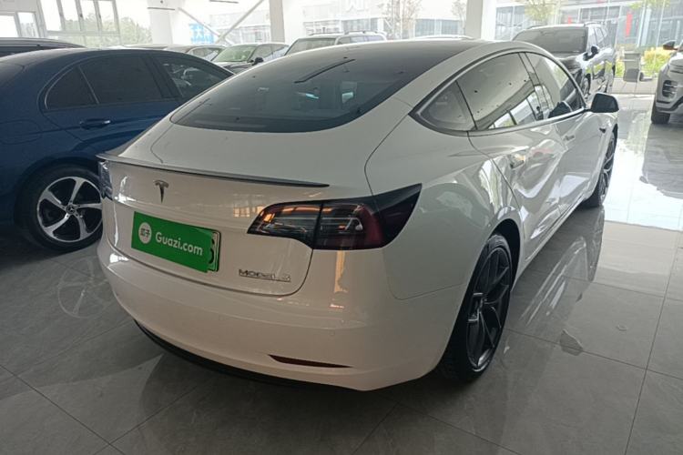 Used Tesla Model 3 2021 Revised Version II – Performance High-Performance All-Wheel-Drive Edition Rear Right 45 Deg