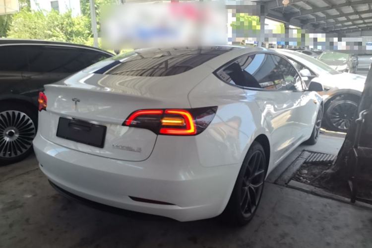 Used Tesla Model 3 2021 Revised Version II – Performance High-Performance All-Wheel-Drive Edition Rear Right 45 Deg