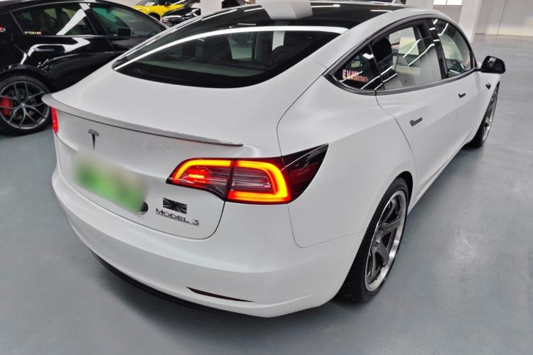 Used Tesla Model 3 2021 Revised Version II – Performance High-Performance All-Wheel-Drive Edition Rear Right 45 Deg