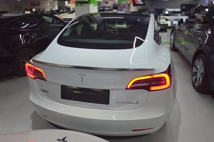 Used Tesla Model 3 2021 Performance High-Performance All-Wheel-Drive Version 3D6 Rear