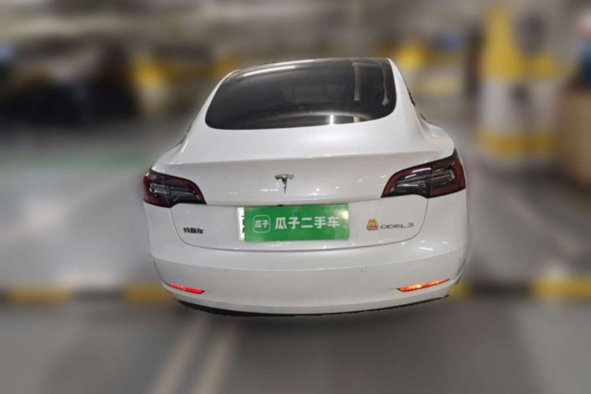 Used Tesla Model 3 2021 Standard Range Rear-Drive Upgraded Version Rear