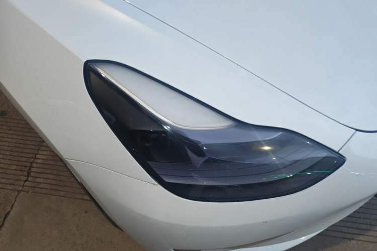 Used Tesla Model 3 2021 Performance High-Performance All-Wheel-Drive Version Right Front Headlight