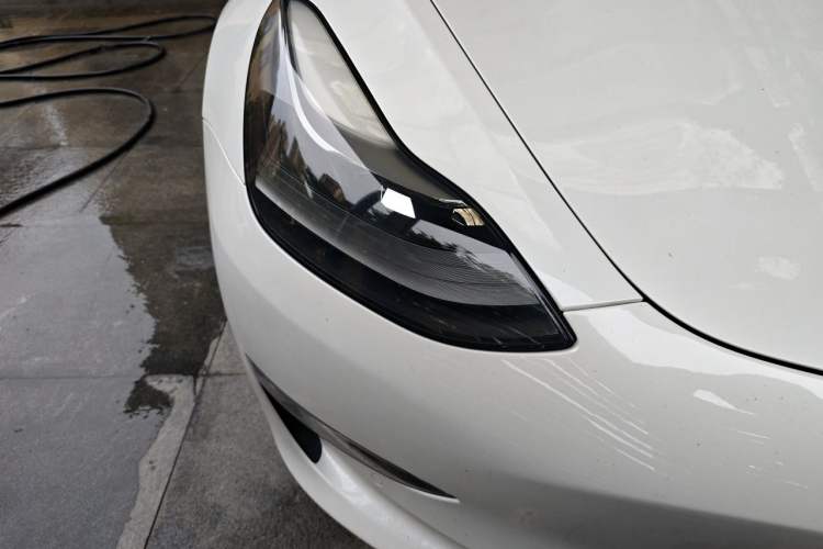 Used Tesla Model 3 2021 Performance High-Performance All-Wheel-Drive Version Right Front Headlight