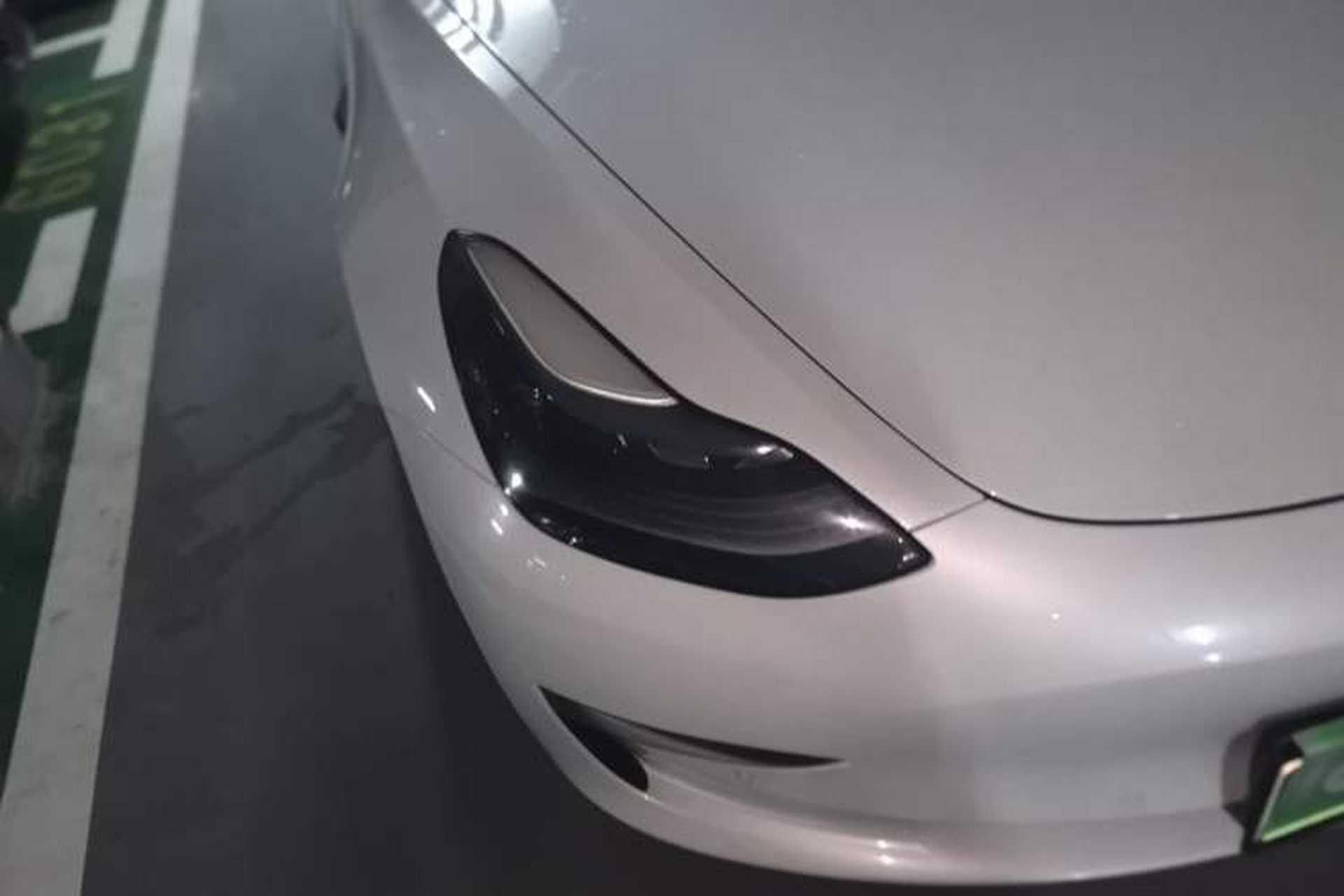 Used Tesla Model 3 2021 Performance High-Performance All-Wheel-Drive Version Right Front Headlight