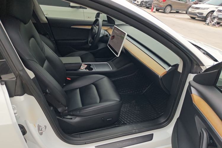 Used Tesla Model 3 2021 Revised Version Standard Range Rear-Wheel Drive Upgraded Edition 3D1 Right Front Seat