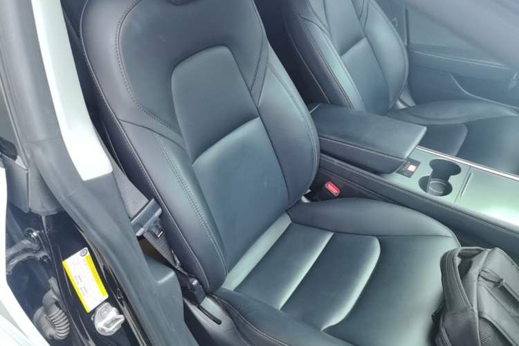 Used Tesla Model 3 2021 Revised Version Standard Range Rear-Wheel Drive Upgraded Edition 3D1 Right Front Seat
