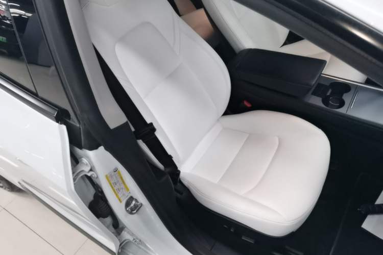 Used Tesla Model 3 2021 Performance High-Performance All-Wheel-Drive Version Right Front Seat