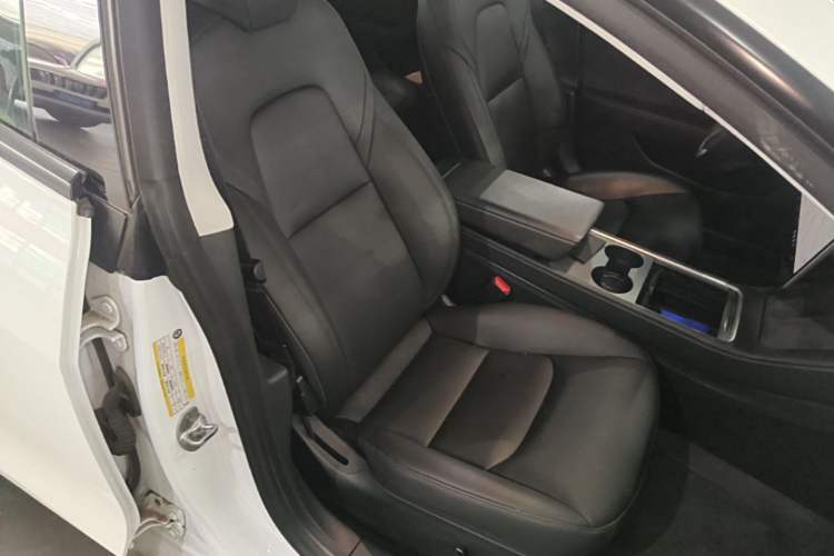 Used Tesla Model 3 2021 Revised Version Standard Range Rear-Wheel Drive Upgraded Edition 3D1 Right Front Seat
