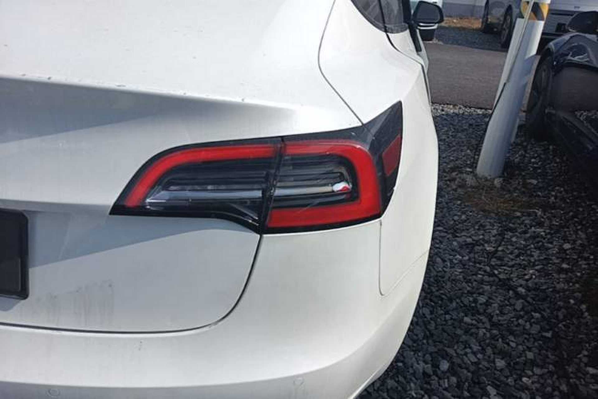 Used Tesla Model 3 2021 Revised Version Standard Range Rear-Wheel Drive Upgraded Edition 3D1 Right Rear Taillight